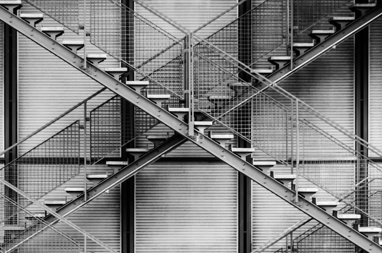 Architektonický detail nosné konstrukce